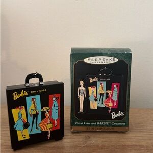 Barbie Keepsake Ornament Set with Colorful Design